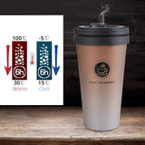 HULIANFU Premium Coffee Thermos bardak Stainless Steel  Mug Vacuum Flask Thermo cup termo cafe thermocouple Water Bottle garrafa termica