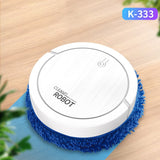 HULIANFU Intelligent Automatic Electric Mopping Robot Household Wet and Dry Mopping USB Charging Home Cleaner Robot