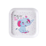 HULIANFU Snack Platter Snack Dish Small Bone Dish Spit Bone Dish Melamine Plate Small Plate Household Bone Bone Small Dish Cake Plate