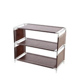 HULIANFU Multi-storey Shoe Rack Multi-functional Organizer Household Cloth Storage Rack Easy To Assemble Dormitory Provincial Space Rack