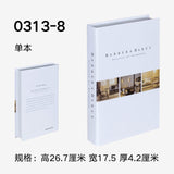 HULIANFU Ins Fashion Fake Books for Decoration Home Decor Coffee Table Book Simulation Prop Book Model Hotel Room Unopenable Box Book