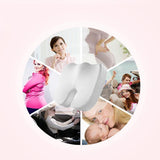 HULIANFU Travel Coccyx Seat Cushion Memory Foam U-Shaped Pillow For Chair Cushion Pad Car Office Hip Support Massage Orthopedic Pillow