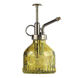 HULIANFU Retro Glass Watering Spray Bottle High-Atomization Nozzle for Garden Plants Leak-Proof 200ML Flower Plant Mister