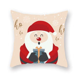 HULIANFU Santa pillowcase Happy New Year 2023 Xmas Gifts  Christmas Decor For Home Merry Christmas Ornament Navidad Natal Xmas Gifts
