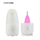 HULIANFU Silicone Menstrual Cup Steam Sterilizer Feminine Hygiene Products Menstrual Period Cup Sterilizing Disinfection Box