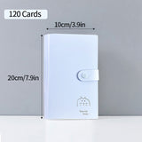 HULIANFU Photocard Holder Collection Album Idol Chasing Star Binder Photocards Collection Book Large-capacity Ticket Card Book Card Bag