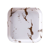 HULIANFU Snack Platter Snack Dish Small Bone Dish Spit Bone Dish Melamine Plate Small Plate Household Bone Bone Small Dish Cake Plate