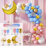 HULIANFU QIFU Macaron Balloons Garland Latex Ballons Arch Happy Birthday Party Decor Kids Adult Wedding Baloon Chain Baby Shower Balon