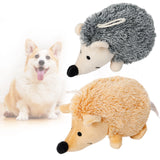 HULIANFU New Cute Plush Toys Squeak Pet Wolf Rabbit Animal Plush Toy Dog Chew Squeaky Whistling Involved Squirrel Dog Toys