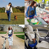 HULIANFU Pet Puppy Carrier S/L Outdoor Travel Dog Shoulder Bag Mesh Oxford Single Comfort Sling Handbag Tote Pouch