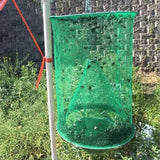 HULIANFU The Ranch Fly Trap Reusable Fly Catcher Killer Cage Net Trap Pest Bug Catch for Indoor or Outdoor Family Farms  Restaurants