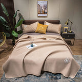 HULIANFU Summer Cooling Blanket Air Condition Comforter Quilt Lightweight And Breathable Knitting Sofa Bed Blankets 150*200/200*230cm
