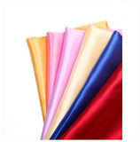 HULIANFU Satin Fabric Eight-heddle Imitation Silk Cloth 17 Colors Gift Box Lining Background Cloth Handmade DIY Accessories
