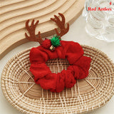 HULIANFU 2023 Christmas Headbands Santa Tree Elk Antlers Headband Kids Adult Headwear Reindeer Ornaments Christmas Decor Party Cosplay Gifts
