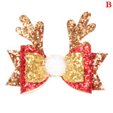 HULIANFU 2023 Christmas Headbands Santa Tree Elk Antlers Headband Kids Adult Headwear Reindeer Ornaments Christmas Decor Party Cosplay Gifts