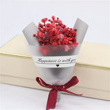 HULIANFU Mini Small Natural Dried Flowers Bouquet Real Happy Dry Flowers Press Decorative Photography Photo Backdrop Decor Party Supplies