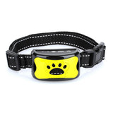 HULIANFU Pet Dog Anti-Barking Automatic Collar Dog Training Collar USB Electric Ultrasonic Dog Stop Barking Vibration Anti Bark Collar