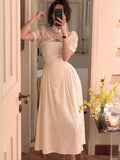 Hulianfu Women Elegant Midi Two Piece Dress Set Vintage Summer New Spaghetti Strap Sexy Party Slim Prom Clothes Korean Party Vestidos