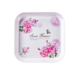 HULIANFU Snack Platter Snack Dish Small Bone Dish Spit Bone Dish Melamine Plate Small Plate Household Bone Bone Small Dish Cake Plate