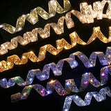 HULIANFU Ribbon Fairy Light Christmas Decoration Christmas Tree Ornaments  For Home  Bows String Lights Navidad Natal New Year 2023