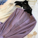Hulianfu long Jacket Women Summer Thin Loose See-through Sunscreen Pure Long Sleeve Sexy  Coat Chiffon Bohemian Female New Fashion Tops