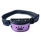 HULIANFU Rechargeable Dog Bark Collar Waterproof Pet Anti Bark Collar Stop Barking Device No Harm Control for Pet Dog Trainning Collars