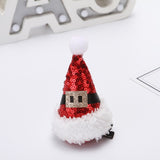 HULIANFU  1/2pcs Cute Deer Ear Hairpins Christmas Barrettes Hair Decorationd Beautiful Deer Antlers Hair Clips Hair Accessories Girls Gift