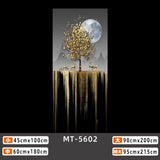 HULIANFU Light Luxury Elk Entry Door Sticker Whole Self-Adhesive Waterproof Decorative Porch Bathroom Glass Door Stickers Wall Stickers