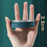 HULIANFU Portable Silicone Folding Water Cup Outdoor Heat Resistant Foldable Mug with Lid Collapsible Travel Drinking Cups for Camping