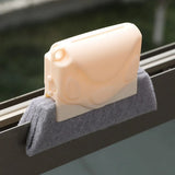 HULIANFU Microfibre Venetian Blind Cleaner Window Conditioner Duster Shutter Clean Brush washable venetian blind blade cleaning cloth