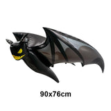 HULIANFU Large 86x165cm Skeleton Man Balloons Halloween Decorations Globos Scary Halloween Skull Ballons Halloween Party Home Decorations