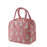 HULIANFU Portable Cooler Bag Ice Pack Lunch Box Insulation Package Insulated Thermal Food Picnic Bags Pouch For Women Girl Kids Children