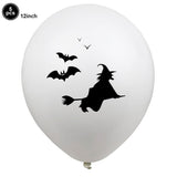 HULIANFU Large 86x165cm Skeleton Man Balloons Halloween Decorations Globos Scary Halloween Skull Ballons Halloween Party Home Decorations
