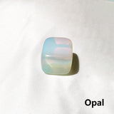 HULIANFU Raw Crystal Natural Stone Ice Tartar Mold Cube Reiki Healing Quartz Home Decoration Collection Gift Whiskey Crushed Chakra Jade