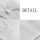 Hulianfu Shirts Women Sun Protection Loose All-match Summer Korean Style Casual Solid Tops Fashion Simple Chic Outerwear Thin Baggy Soft