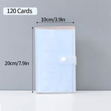 HULIANFU Photocard Holder Collection Album Idol Chasing Star Binder Photocards Collection Book Large-capacity Ticket Card Book Card Bag