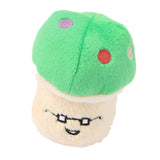 HULIANFU Pet Toys Plush Squeaky Toy Bite-Resistant Clean Dog Chew Puppy Training Toy Soft Banana Bone Vegetable Fruit Pet Supplies