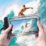 HULIANFU PVC Universal Waterproof Phone Case Water Proof Bag Mobile Cover For iPhone 12 11 Pro Max 8 7 Huawei Xiaomi Redmi Samsung