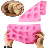 HULIANFU SILIKOLOVE Cylinder Silicone Soap Mold Round Silicone Molds for Handmade Soap Making, Lotion Bars, Bath Bombs, Chocolate, Cake