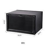 HULIANFU Transparent Anti-oxidation Shoe Box Aj Shoe Storage Box Household Drawer Type Dust-proof Plastic Shoe Display Stand