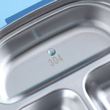 HULIANFU lunch box for kids 304 Portable Stainless Steel Lunch Box Baby Child Student Outdoor Camping Picnic Food Container Bento Box