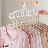 HULIANFU Joybos Clothes Hanger Closet Organizer Space Saving Hanger Multi-port Clothing Rack Plastic Scarf Storage hangers for clothes