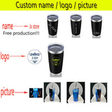 HULIANFU Thermal Mug Beer Cups Stainless Steel Thermos for Tea Coffee Water Bottle Vacuum Insulated Leakproof With Lids Tumbler Drinkware