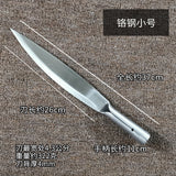 HULIANFU Stainless Steel Thickened Boning Knife Butcher Killing Pigs and Sheep Slaughter Knife Multifunctional Chef Split Skinning Knife