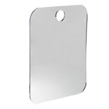 HULIANFU Portable Acrylic Anti Fog Mirror Bathroom Tools Shower Shaving Fogless Mirror Washroom Travel Accessories With Wall Suction For