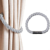 HULIANFU Magnetic Curtain Holder Strong Magnet Curtain Clip Tiebacks for Living Room Home Decoration Accessories