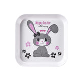 HULIANFU Snack Platter Snack Dish Small Bone Dish Spit Bone Dish Melamine Plate Small Plate Household Bone Bone Small Dish Cake Plate