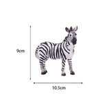HULIANFU Wild Jungle Party Cake Topper Kids Happy Birthday  Animal Cake Flag Boy Birthday Party Decoration Children Forest Party Supplies