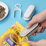 HULIANFU Portable Mini Sealer Sous Vide Home Heat Plastic Food Snacks Bag Sealing Machine Saver Packaging Kitchen Storage Clips
