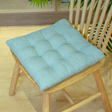 HULIANFU Winter Home Chair Cushion New Outdoor Thick Cushion Pad Office Dining Chair Mattress Pure Sofa Chair Back Pad Comfort Square